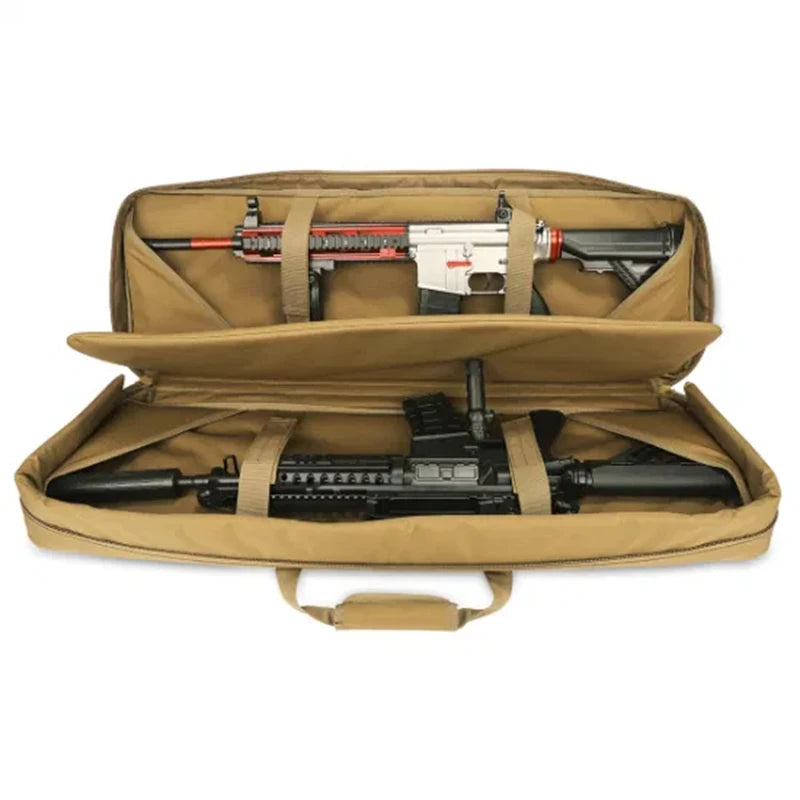 MARKSMAN Tactical Double Rifle Case (Tan)