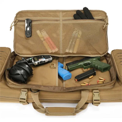 MARKSMAN Tactical Double Rifle Case (Tan)