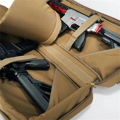 MARKSMAN Tactical Double Rifle Case (Tan)